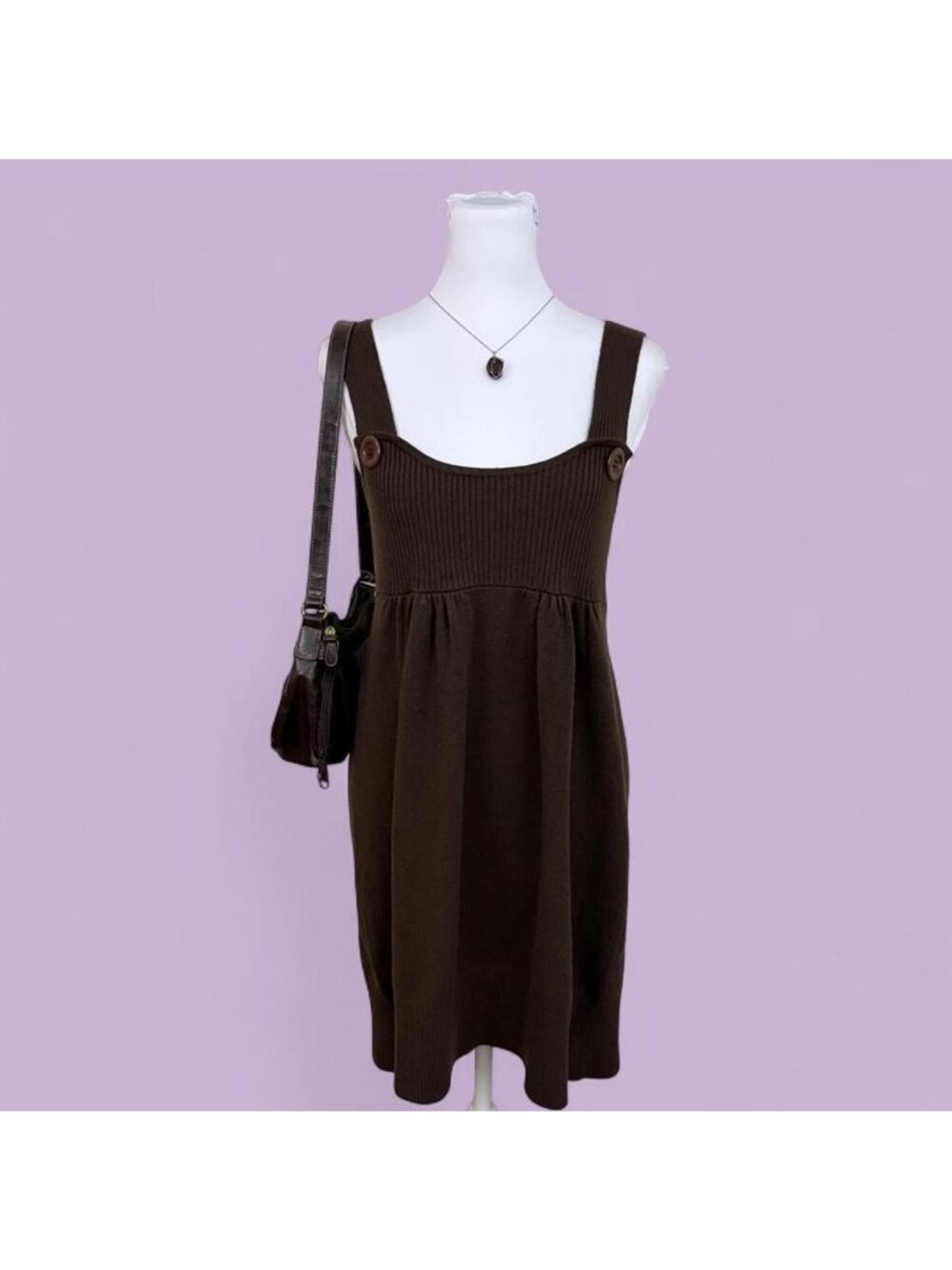 y2k twee jumper dress
